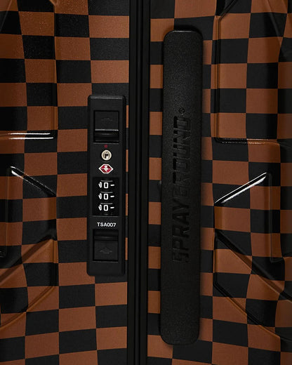 Sprayground Premium | KATANA CHECK BOSS CARRY-ON LUGGAGE