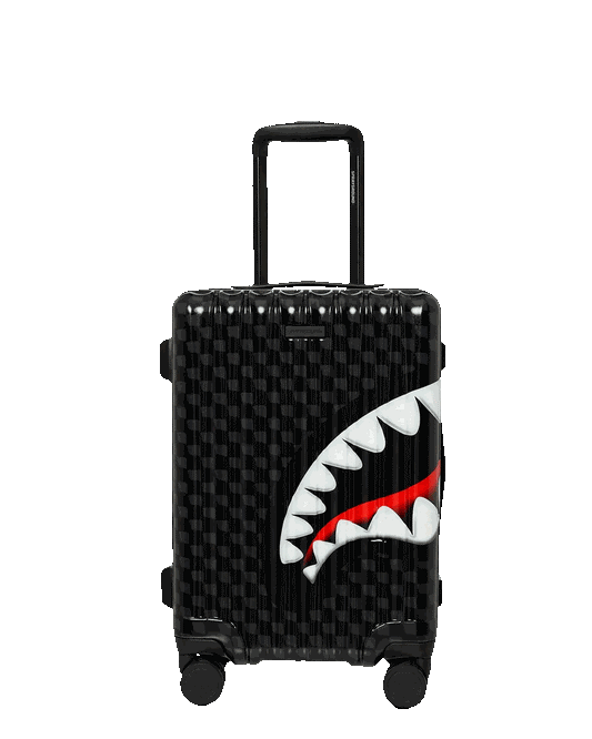 Sprayground Featured | SHARKS IN PARIS HYPER PUFF CARRY-ON LUGGAGE