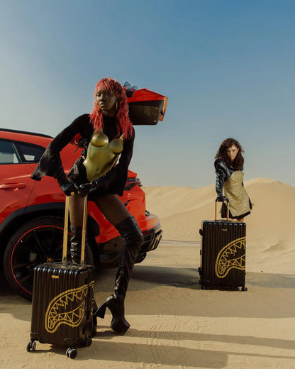 Sprayground Popular | GOLD FANG CARRY-ON LUGGAGE