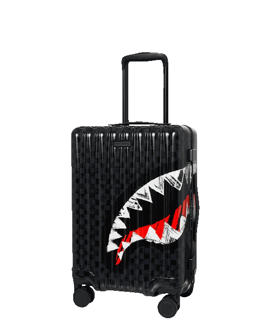 Sprayground Best Seller | MIDNIGHT SHADOW CARRY-ON LUGGAGE