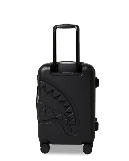 Sprayground Signature | THE JOURNEY BEGINS SHARKITECTURE CARRY-ON LUGGAGE BLACK WITH EXTRA STI