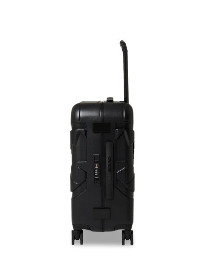 Sprayground Signature | THE JOURNEY BEGINS SHARKITECTURE CARRY-ON LUGGAGE BLACK WITH EXTRA STI