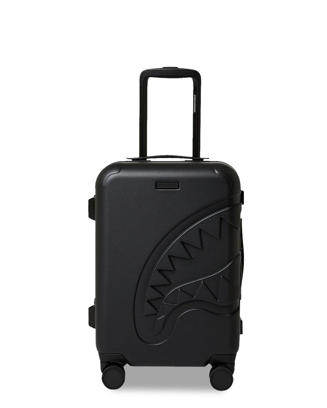 Sprayground Signature | THE JOURNEY BEGINS SHARKITECTURE CARRY-ON LUGGAGE BLACK WITH EXTRA STI