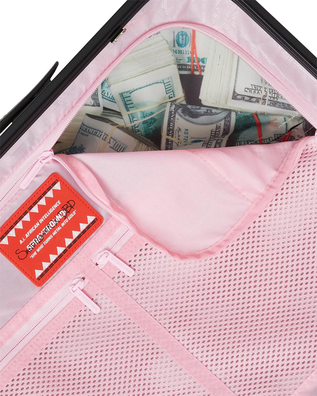 Sprayground Best Seller | A.I. AFRICAN INTELLIGENCE ELEGANT ENERGY SHARKITECTURE CARRY-ON LUGGAG