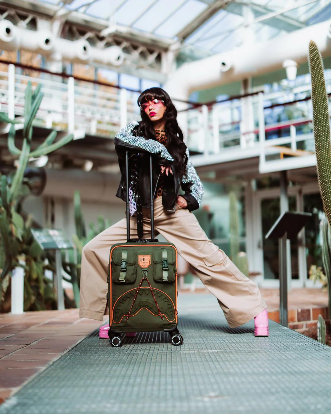 Sprayground Classic | SPECIAL OPS SHARK SQUAD CARRY-ON LUGGAGE
