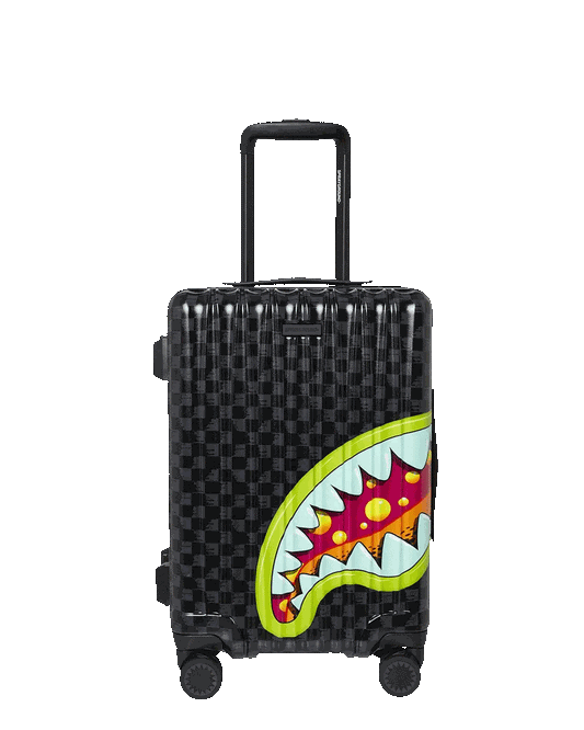 Sprayground Premium | SLIME TAKEOVER HARD SHELL CARRY-ON LUGGAGE