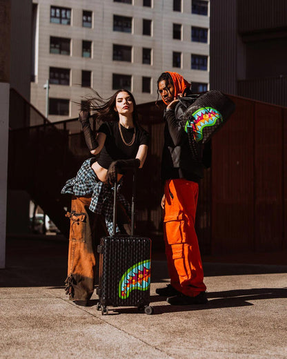 Sprayground Premium | SLIME TAKEOVER HARD SHELL CARRY-ON LUGGAGE