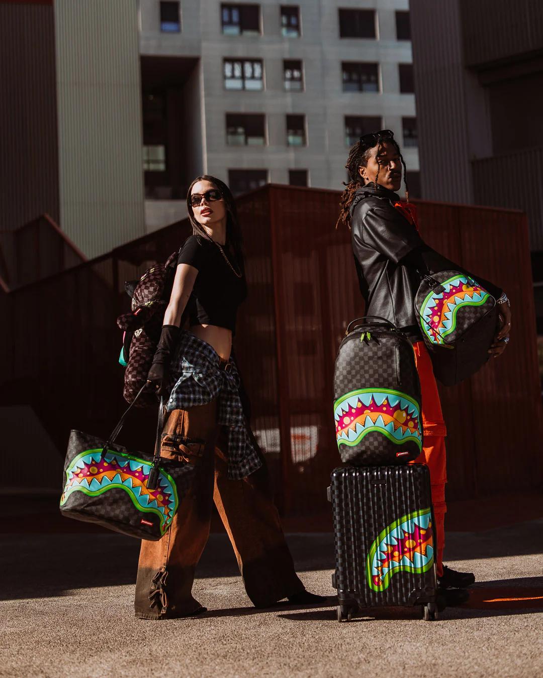 Sprayground Premium | SLIME TAKEOVER HARD SHELL CARRY-ON LUGGAGE