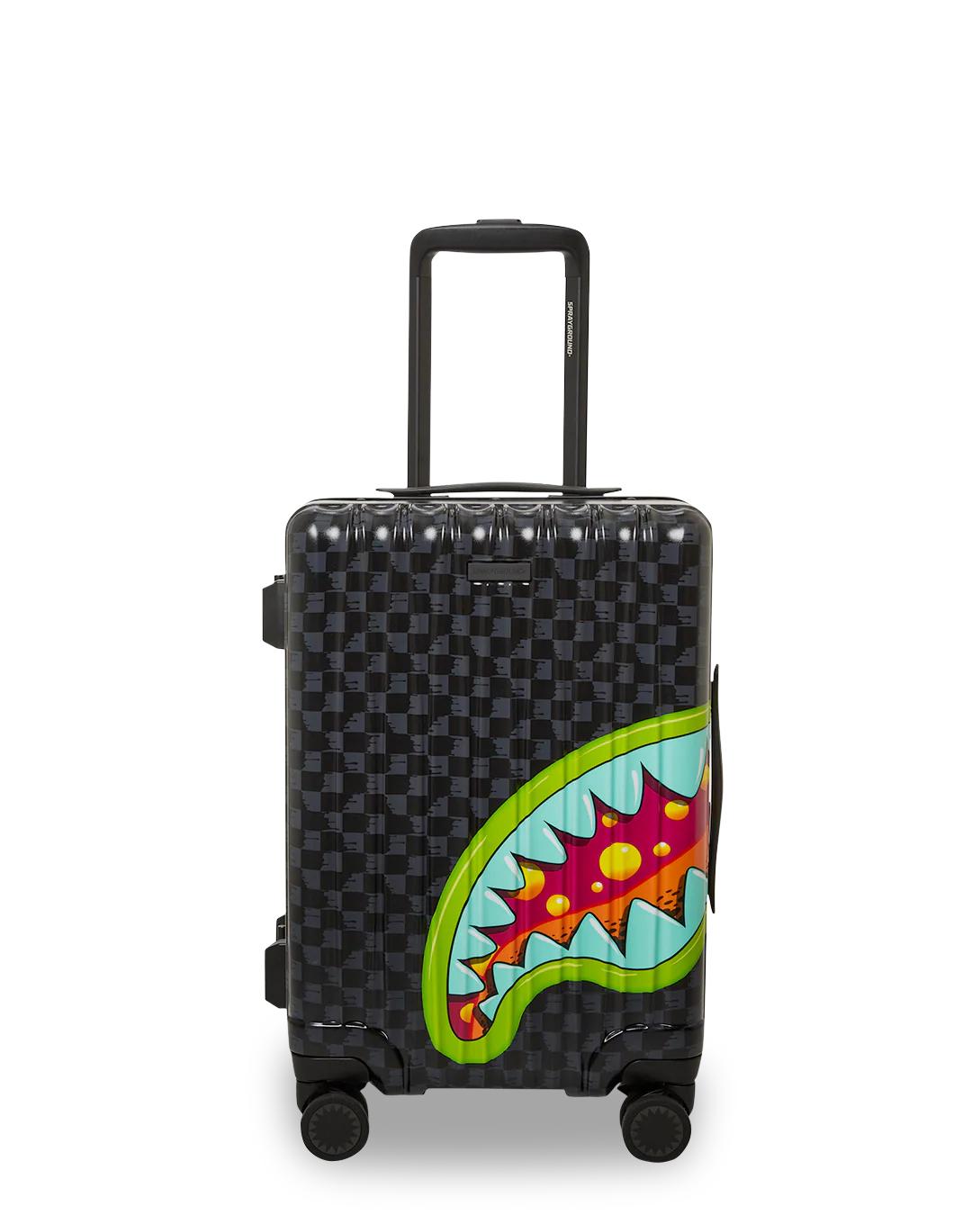 Sprayground Premium | SLIME TAKEOVER HARD SHELL CARRY-ON LUGGAGE