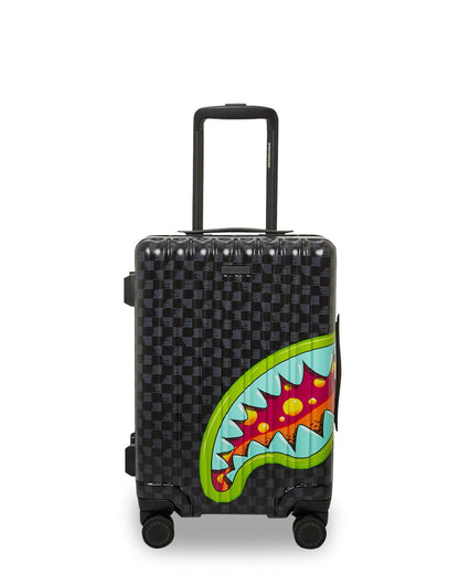 Sprayground Premium | SLIME TAKEOVER HARD SHELL CARRY-ON LUGGAGE