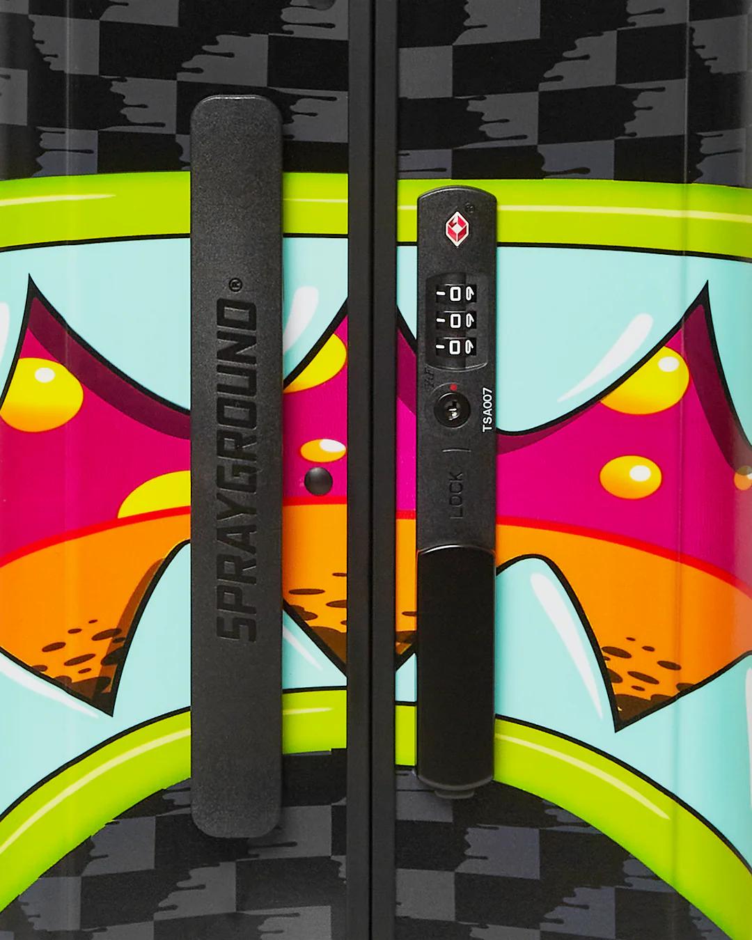 Sprayground Premium | SLIME TAKEOVER HARD SHELL CARRY-ON LUGGAGE