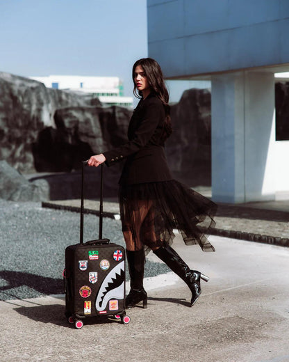 Sprayground New | GLOBAL MOGUL BILLIONAIRE IMPERIAL CARRY-ON LUGGAGE