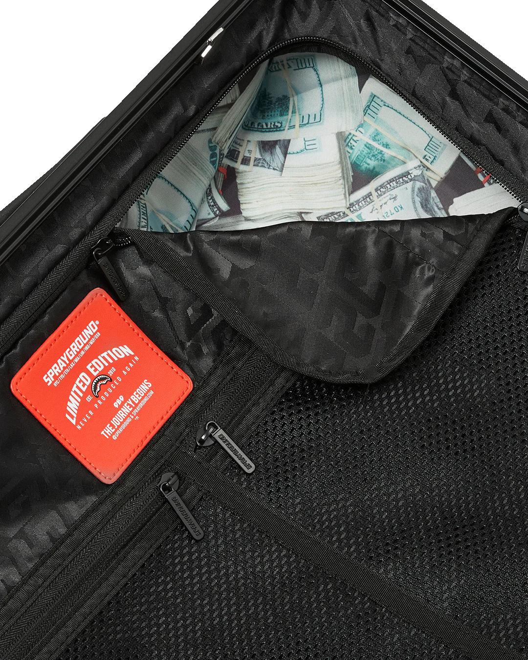 Sprayground Featured | MIDNIGHT MAGIC SHARKS IN PARIS HARD SHELL CARRY-ON LUGGAGE