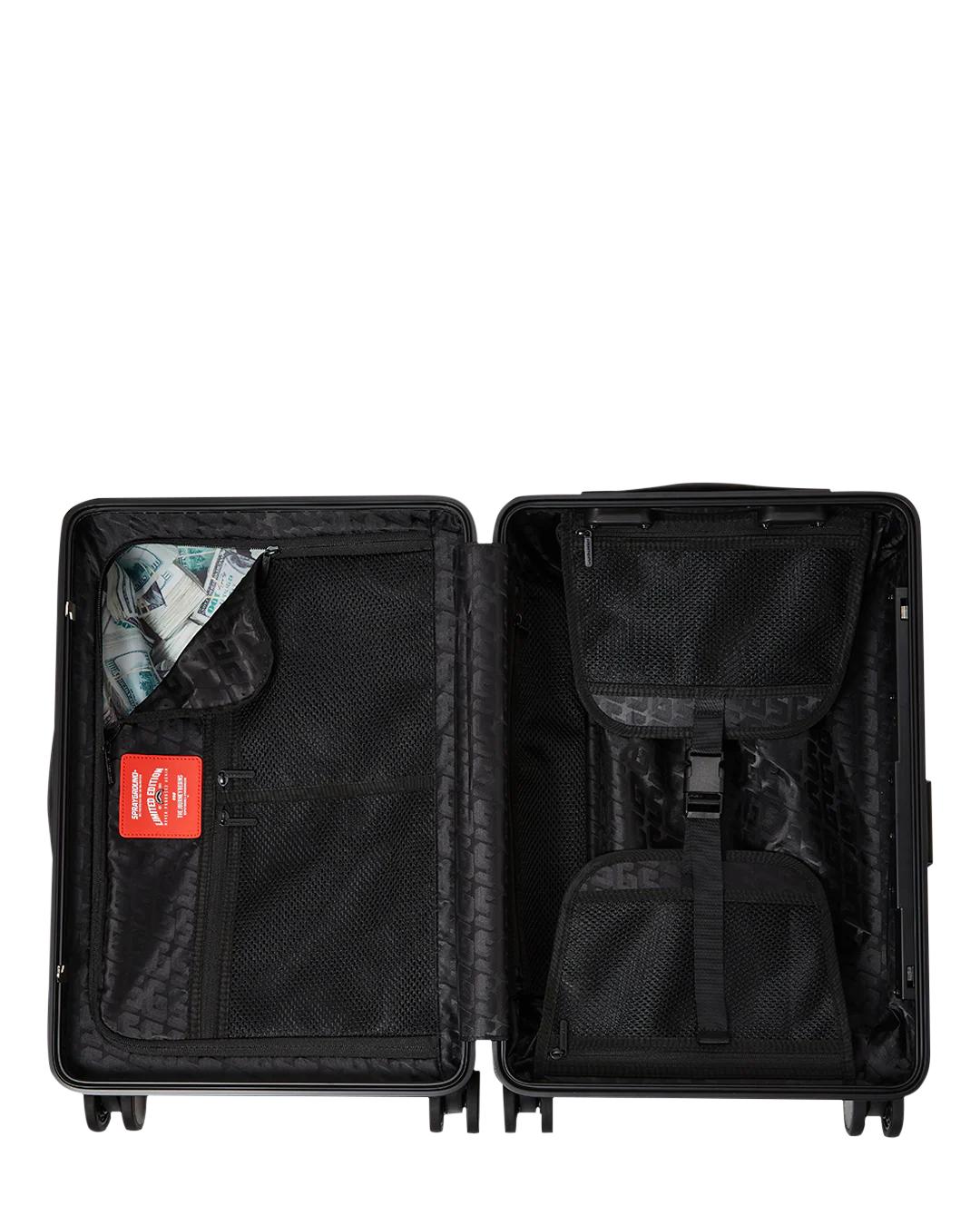 Sprayground Featured | MIDNIGHT MAGIC SHARKS IN PARIS HARD SHELL CARRY-ON LUGGAGE
