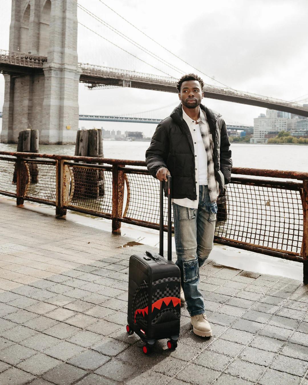 Sprayground Best Seller | SNOWWSTORM PUFFER IMPERIAL CARRY-ON LUGGAGE