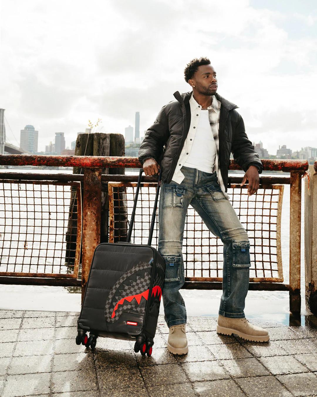 Sprayground Best Seller | SNOWWSTORM PUFFER IMPERIAL CARRY-ON LUGGAGE