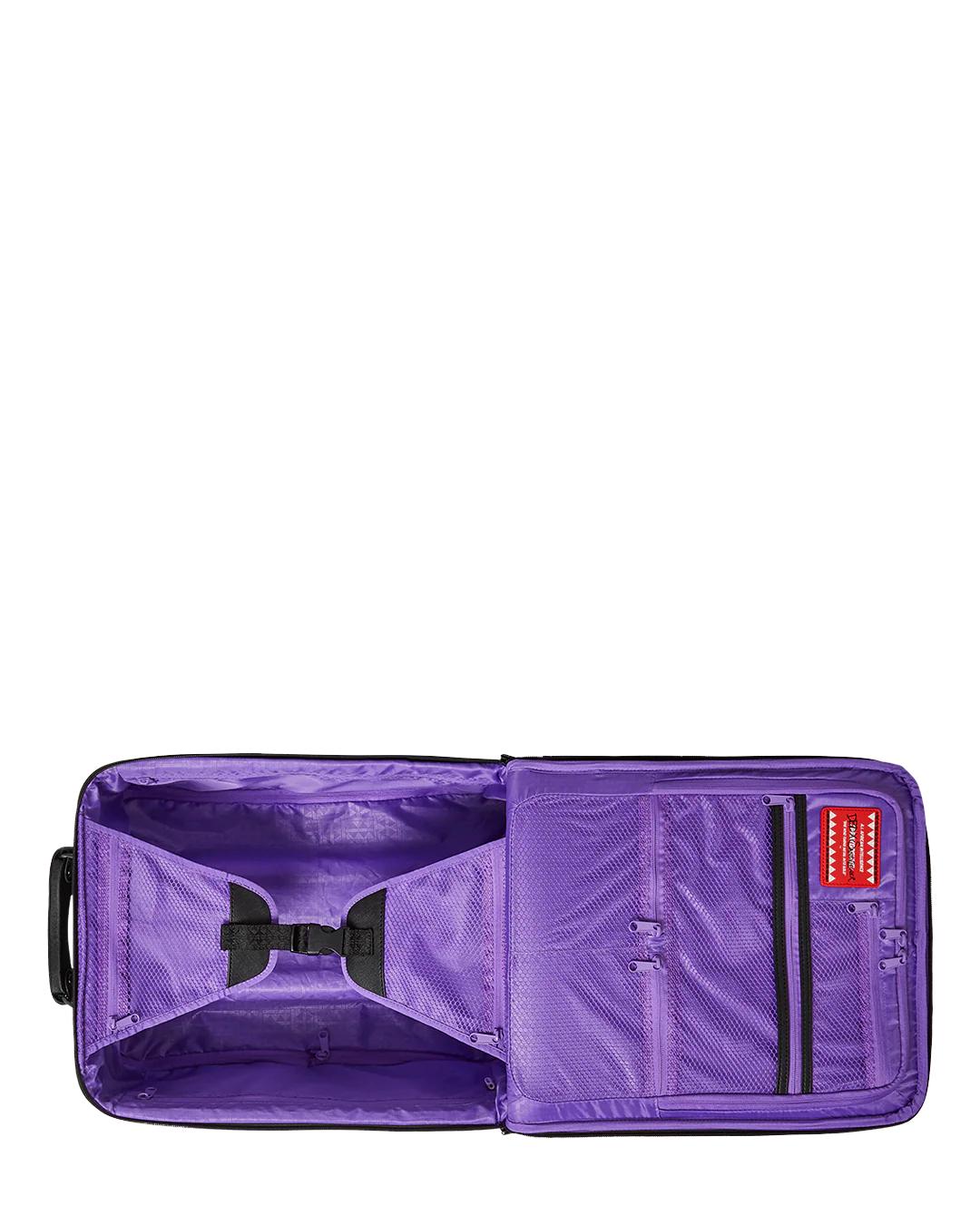 Sprayground Recommended | A.I. BROOKLYN & BEYOND - SANDFLOWER COLLAB IMPERIAL CARRY-ON LUGGAGE