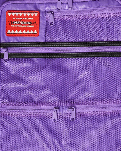 Sprayground Recommended | A.I. BROOKLYN & BEYOND - SANDFLOWER COLLAB IMPERIAL CARRY-ON LUGGAGE