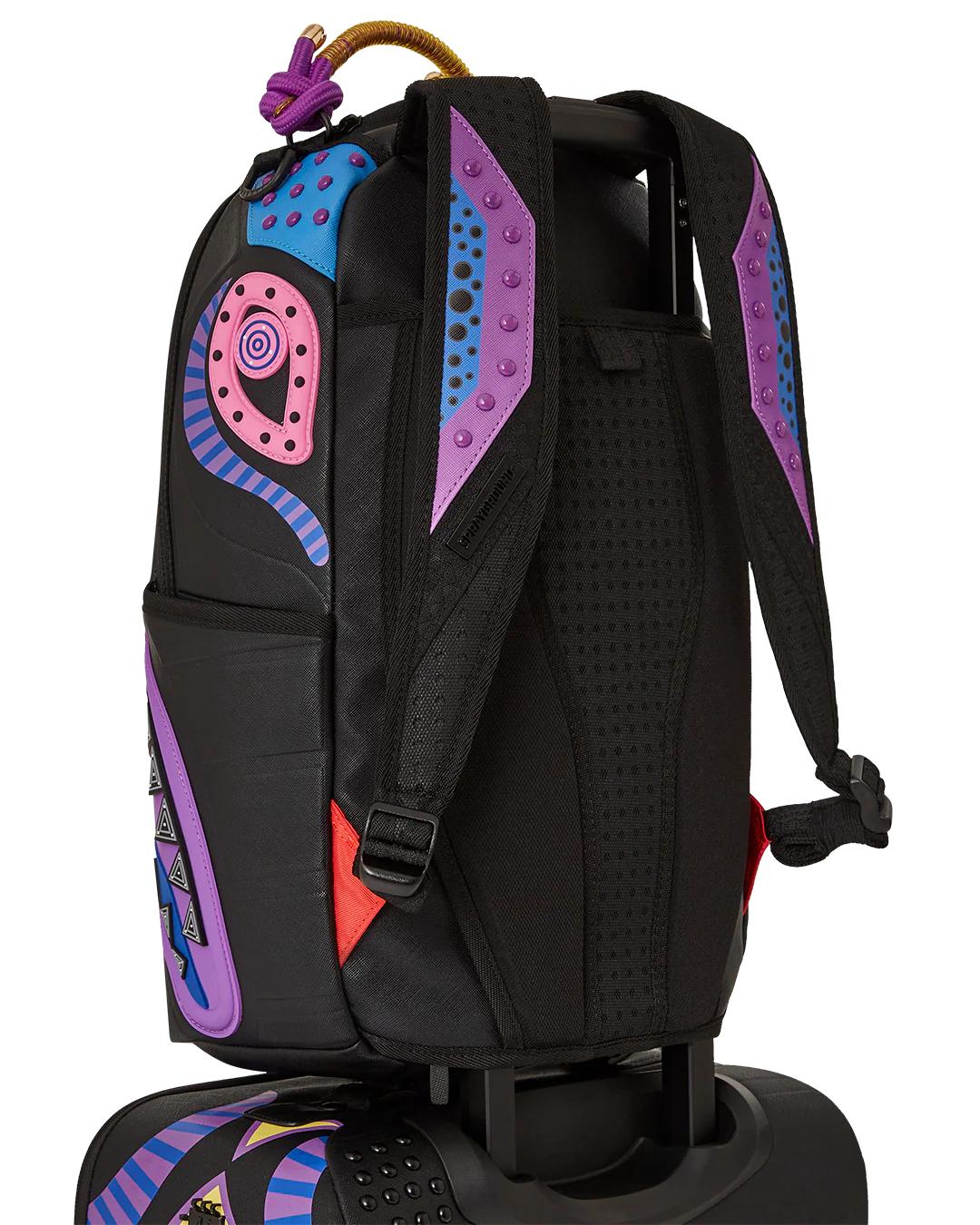 Sprayground Recommended | A.I. BROOKLYN & BEYOND - SANDFLOWER COLLAB IMPERIAL CARRY-ON LUGGAGE