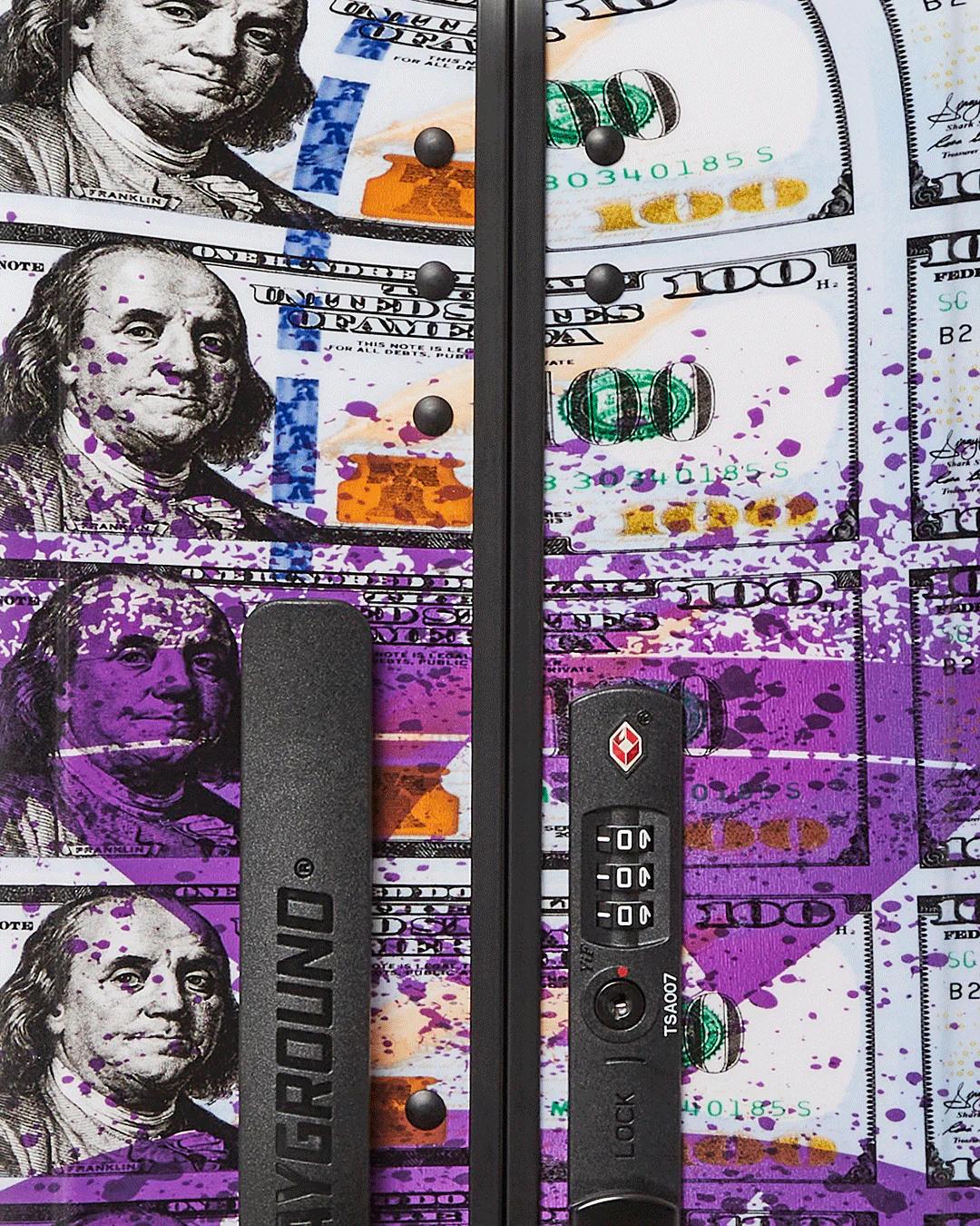 Sprayground Exclusive | BILLIONS IN THE BANK HARD SHELL CARRY-ON LUGGAGE