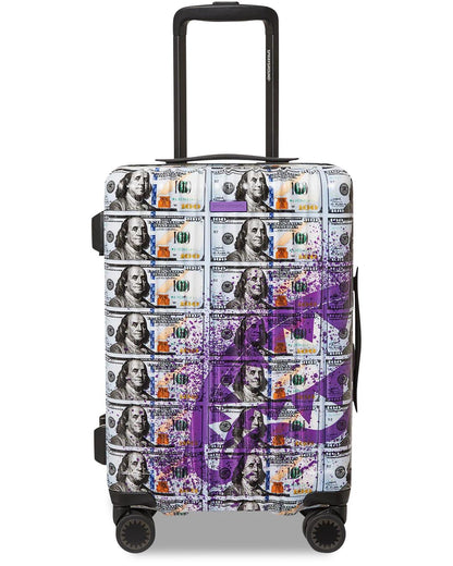Sprayground Exclusive | BILLIONS IN THE BANK HARD SHELL CARRY-ON LUGGAGE