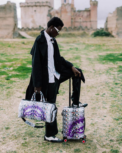 Sprayground Exclusive | BILLIONS IN THE BANK HARD SHELL CARRY-ON LUGGAGE