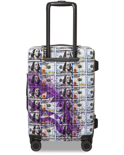 Sprayground Exclusive | BILLIONS IN THE BANK HARD SHELL CARRY-ON LUGGAGE