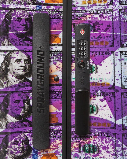 Sprayground Exclusive | BILLIONS IN THE BANK HARD SHELL CARRY-ON LUGGAGE