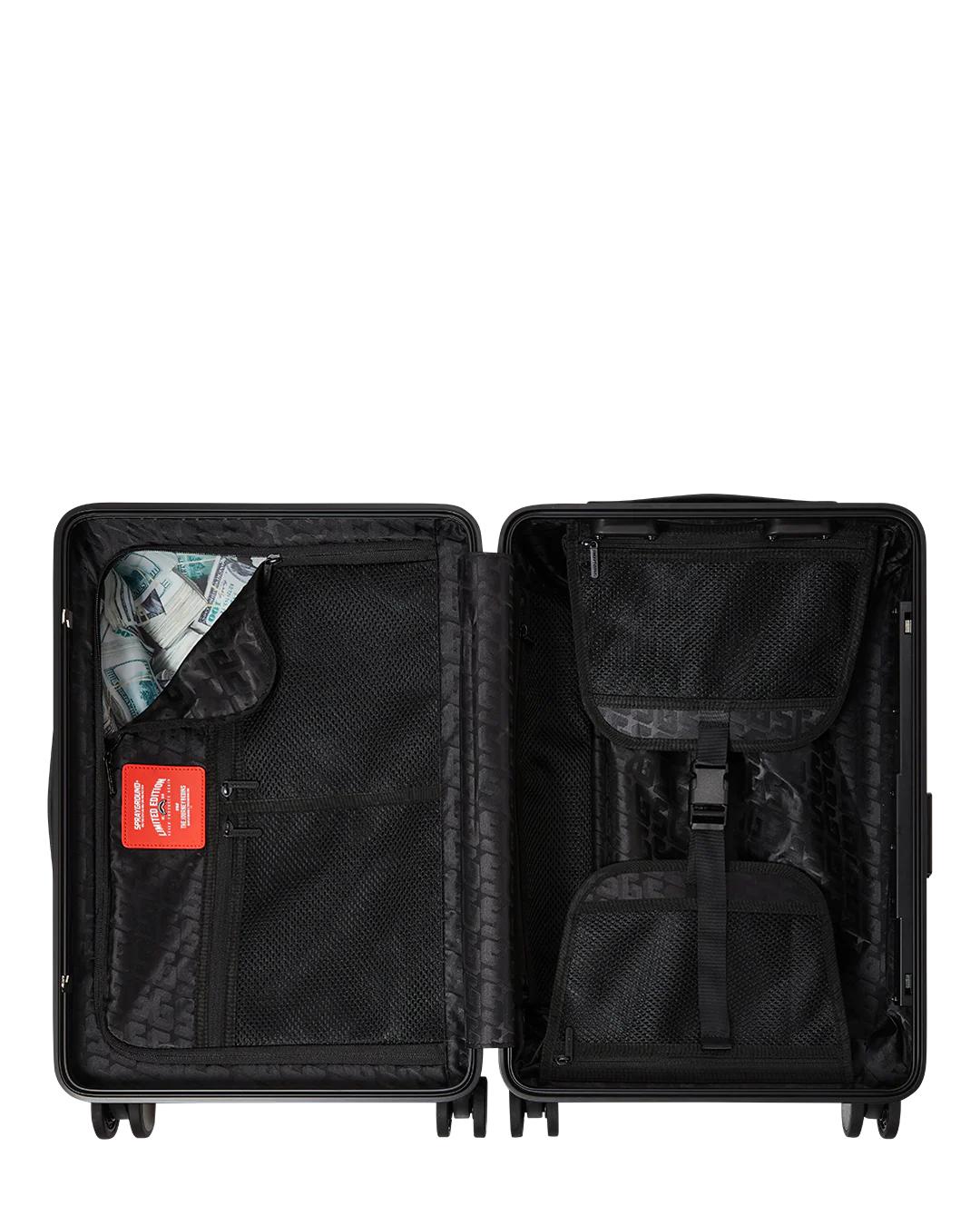 Sprayground Signature | NIGHTSHARKS WORLDWIDE SHARKITECTURE CARRY-ON LUGGAGE
