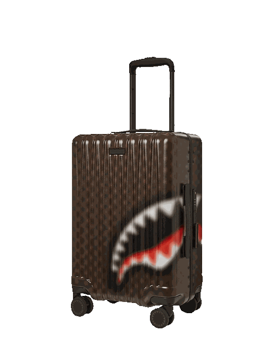 Sprayground Classic | SHARKS IN PARIS BLUR EFFECT CARRY-ON LUGGAGE