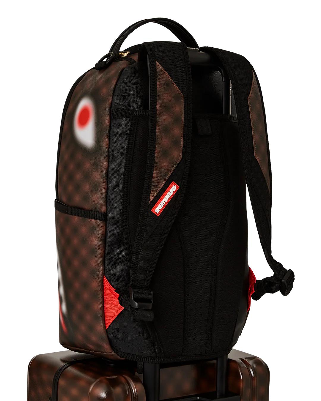 Sprayground Classic | SHARKS IN PARIS BLUR EFFECT CARRY-ON LUGGAGE