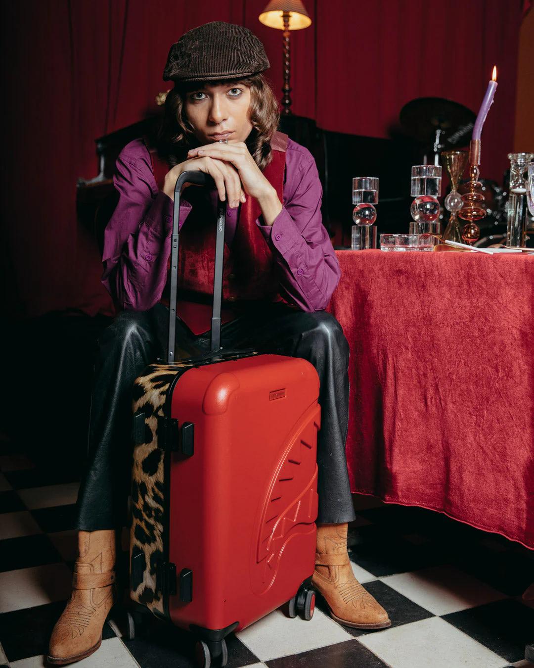 Sprayground Essential | SHARK MILES PER HOUR SHARKITECTURE CARRY-ON LUGGAGE