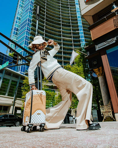 Sprayground New | HENNY LATTE SOFT SHELL CARRY-ON LUGGAGE