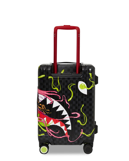 Sprayground Popular | SLIME DIME SHARKNAUTICS HARDSHELL CARRY-ON LUGGAGE