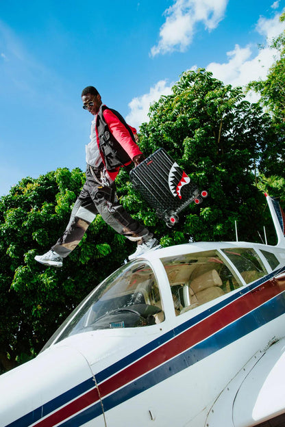 Sprayground Best Seller | ATOMIC VAPOR SHARKNAUTICS HARDSHELL CARRY-ON LUGGAGE