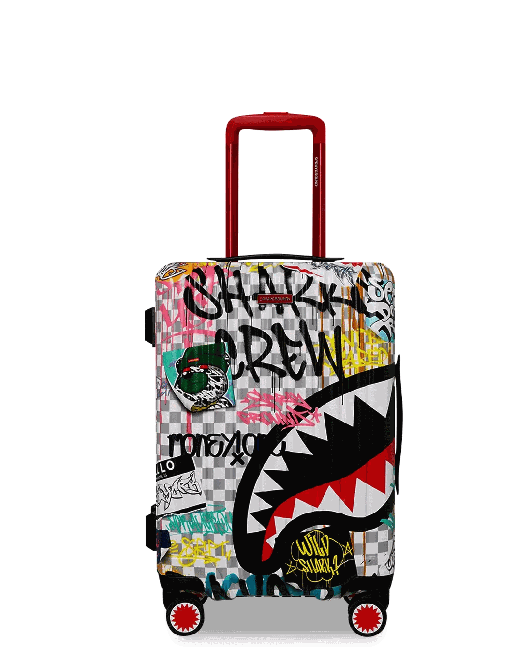 Sprayground Recommended | CREATE ANOTHER DAY SHARKNAUTICS HARDSHELL CARRY-ON LUGGAGE