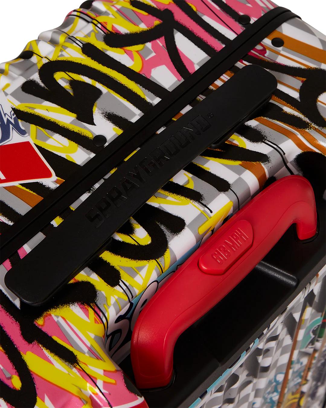 Sprayground Recommended | CREATE ANOTHER DAY SHARKNAUTICS HARDSHELL CARRY-ON LUGGAGE