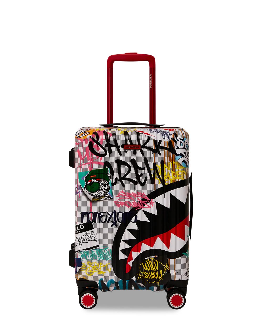 Sprayground Recommended | CREATE ANOTHER DAY SHARKNAUTICS HARDSHELL CARRY-ON LUGGAGE