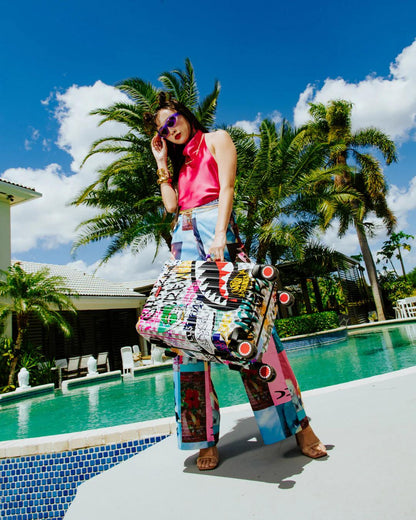 Sprayground Recommended | CREATE ANOTHER DAY SHARKNAUTICS HARDSHELL CARRY-ON LUGGAGE