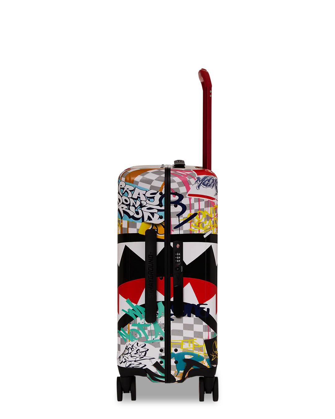 Sprayground Recommended | CREATE ANOTHER DAY SHARKNAUTICS HARDSHELL CARRY-ON LUGGAGE
