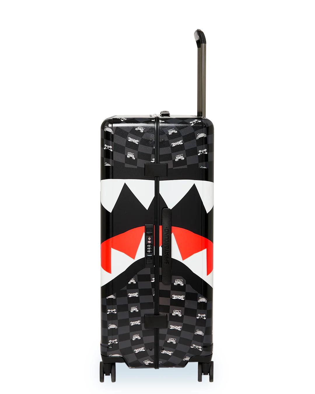 Sprayground Premium | SHARK MOB HIDEOUT FULL-SIZE LUGGAGE