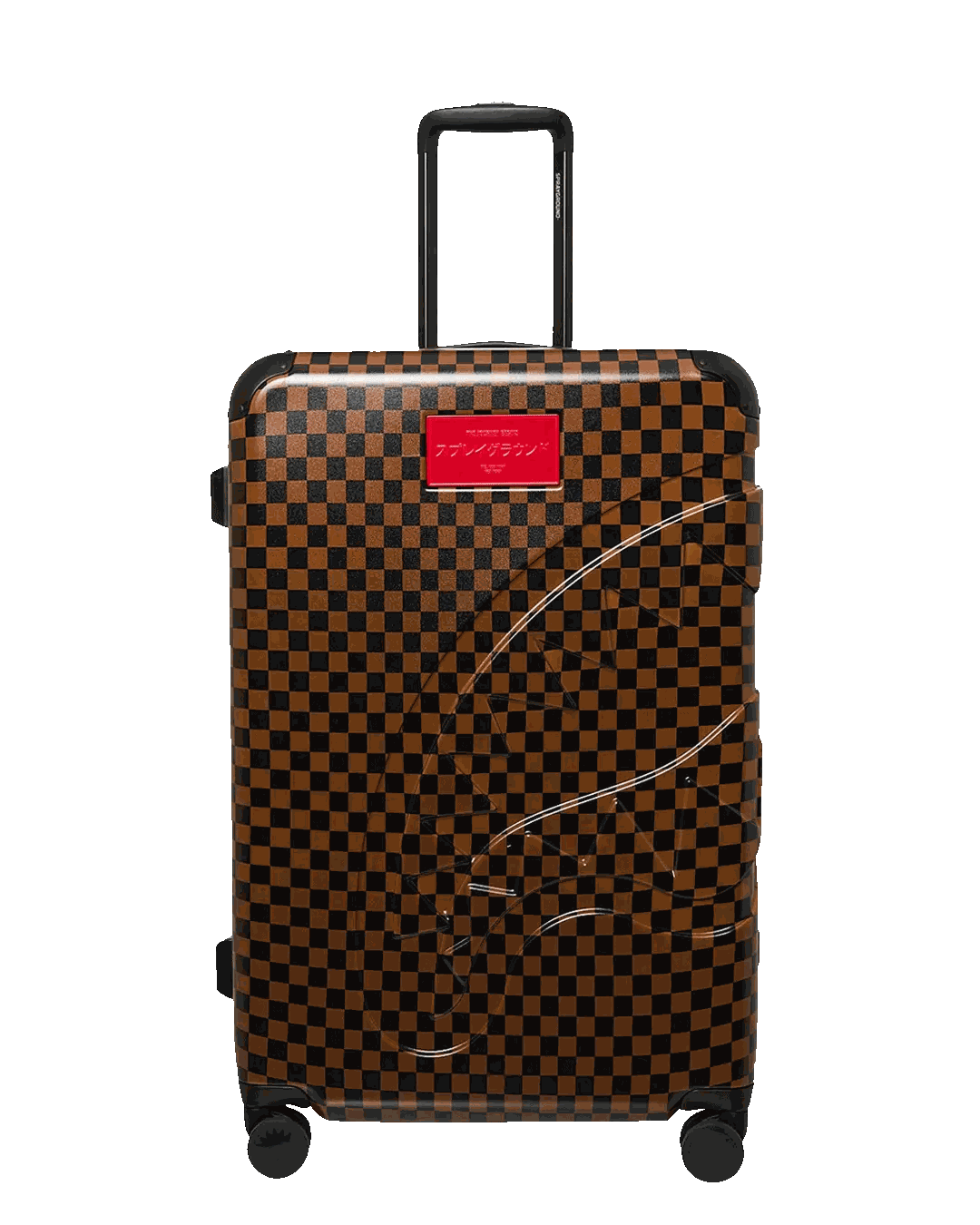 Sprayground New | KATANA CHECK BOSS FULL-SIZE LUGGAGE