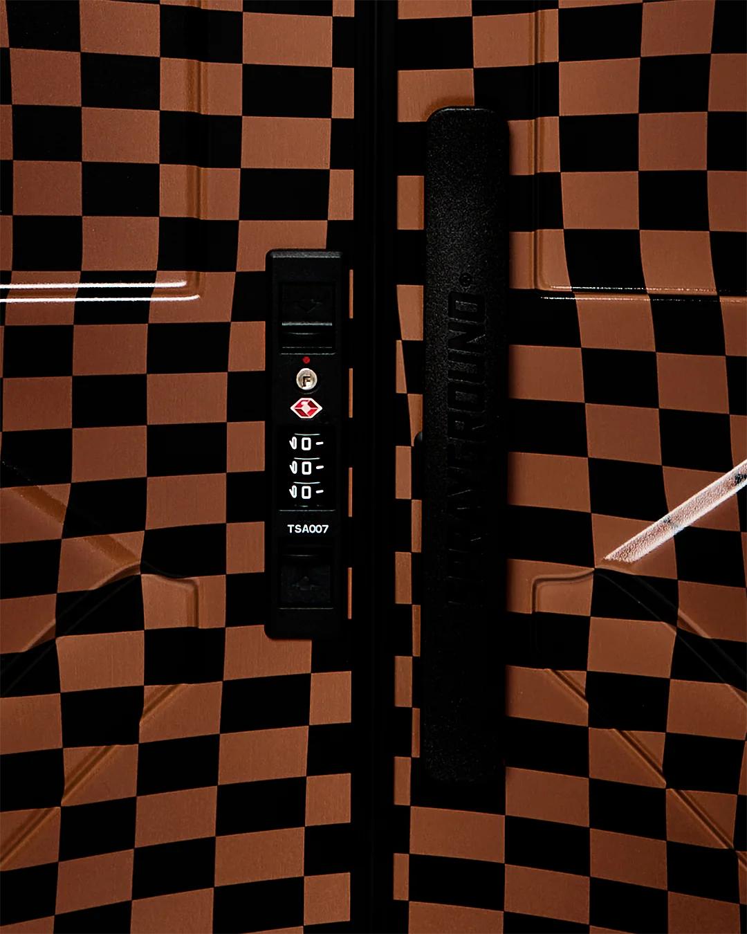 Sprayground New | KATANA CHECK BOSS FULL-SIZE LUGGAGE