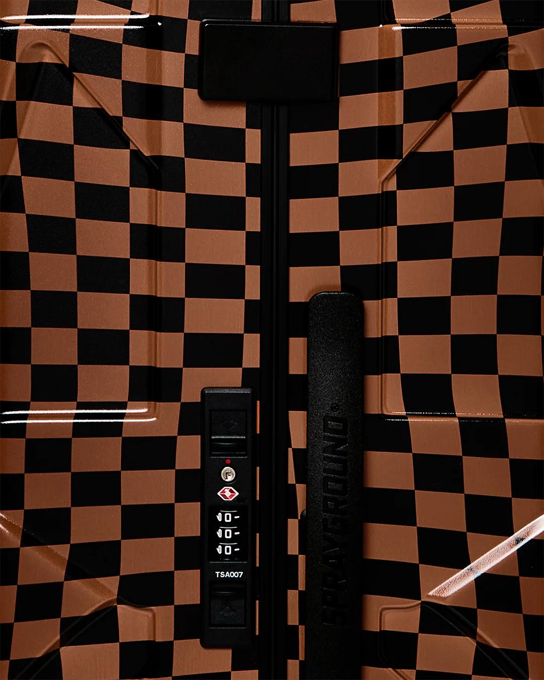 Sprayground New | KATANA CHECK BOSS FULL-SIZE LUGGAGE