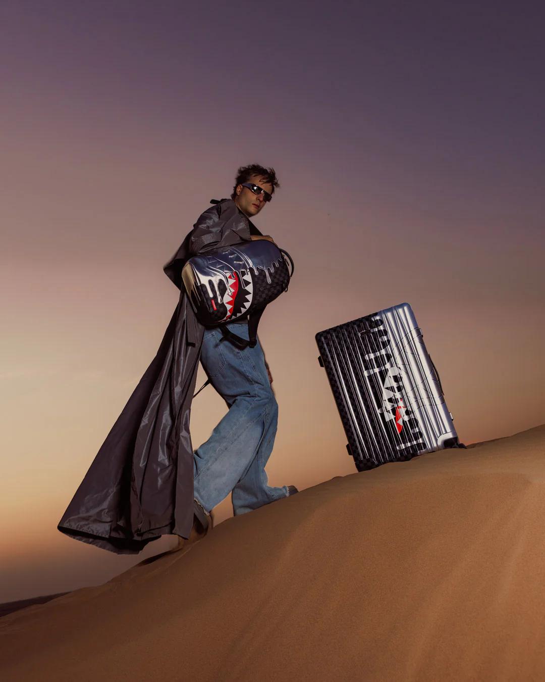Sprayground Featured | CHROME SPECTRE FULL-SIZE LUGGAGE