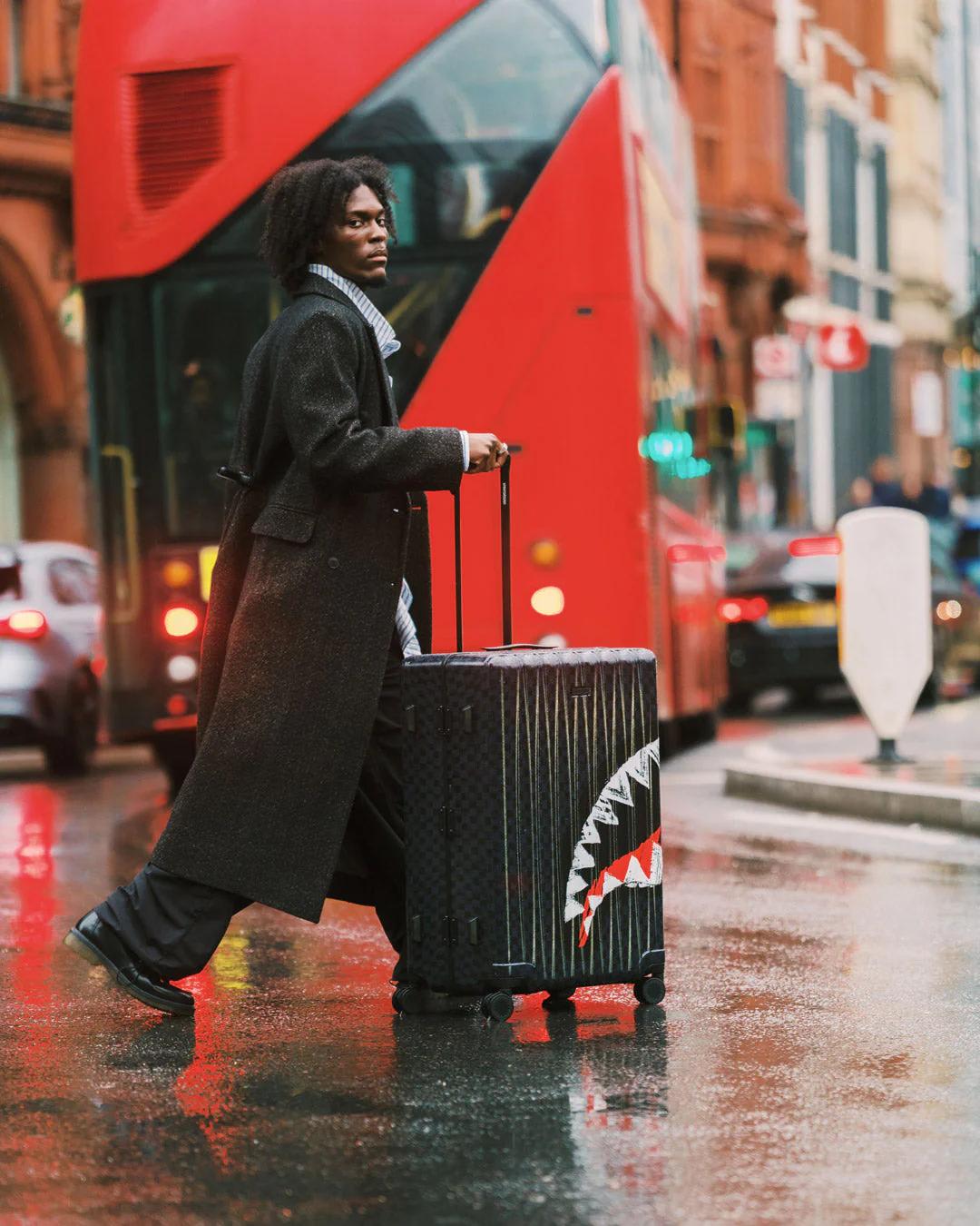 Sprayground Recommended | MIDNIGHT SHADOW FULL-SIZE LUGGAGE