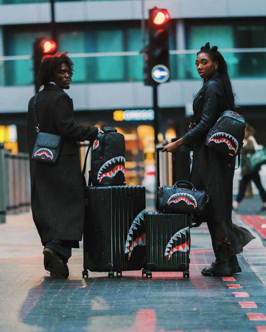 Sprayground Recommended | MIDNIGHT SHADOW FULL-SIZE LUGGAGE