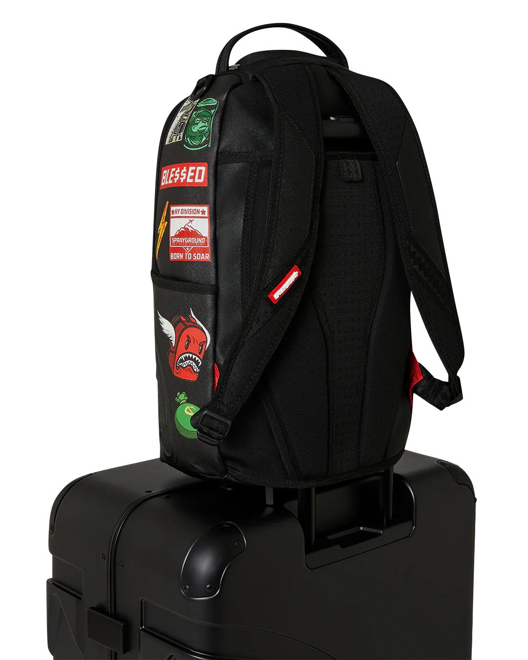 Sprayground Exclusive | THE JOURNEY BEGINS SHARKITECTURE FULL-SIZE LUGGAGE