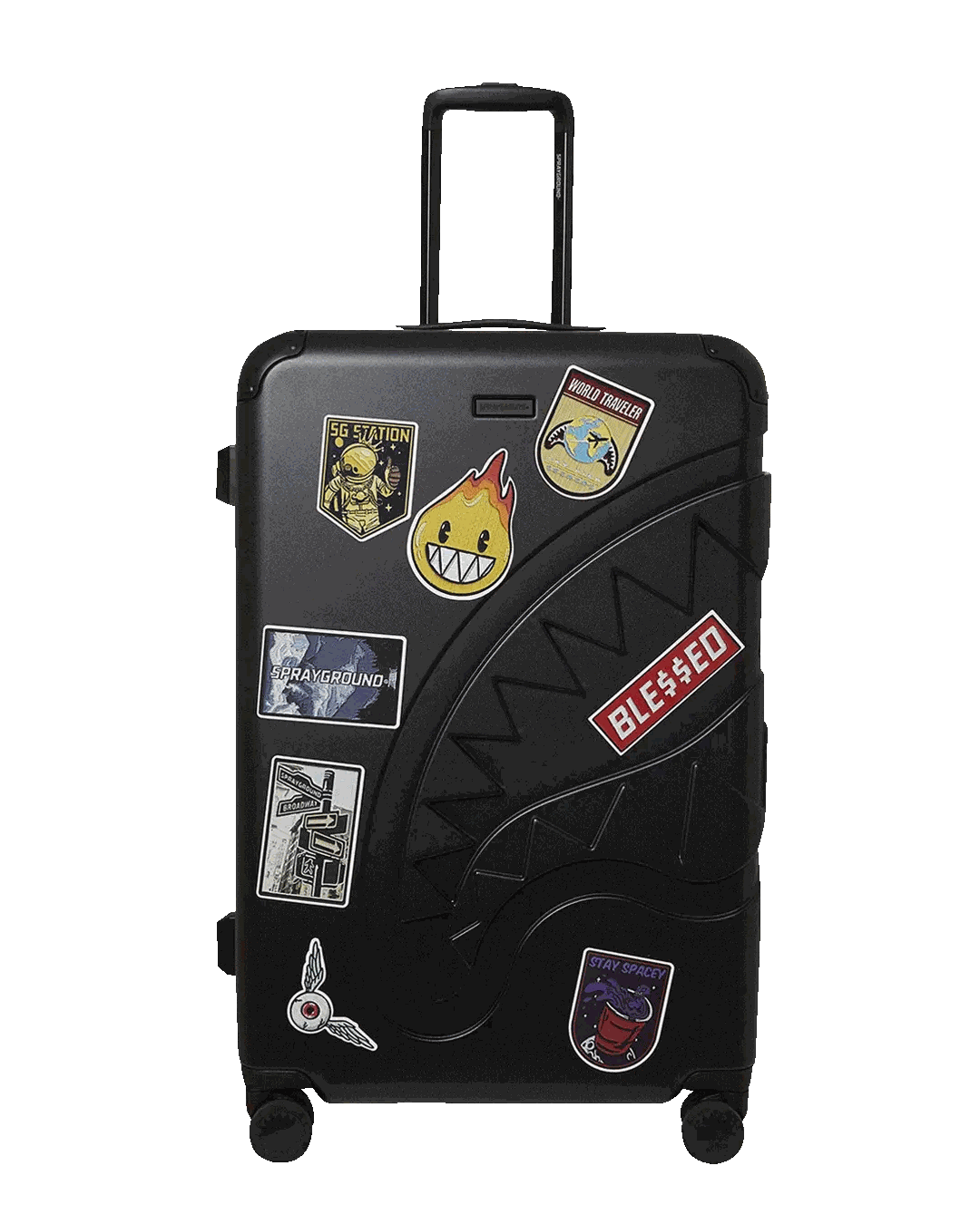 Sprayground Exclusive | THE JOURNEY BEGINS SHARKITECTURE FULL-SIZE LUGGAGE