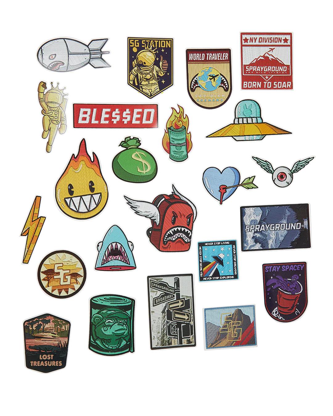 Sprayground Exclusive | THE JOURNEY BEGINS SHARKITECTURE FULL-SIZE LUGGAGE